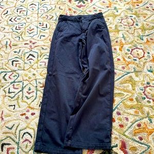 American Eagle wide leg khaki pants